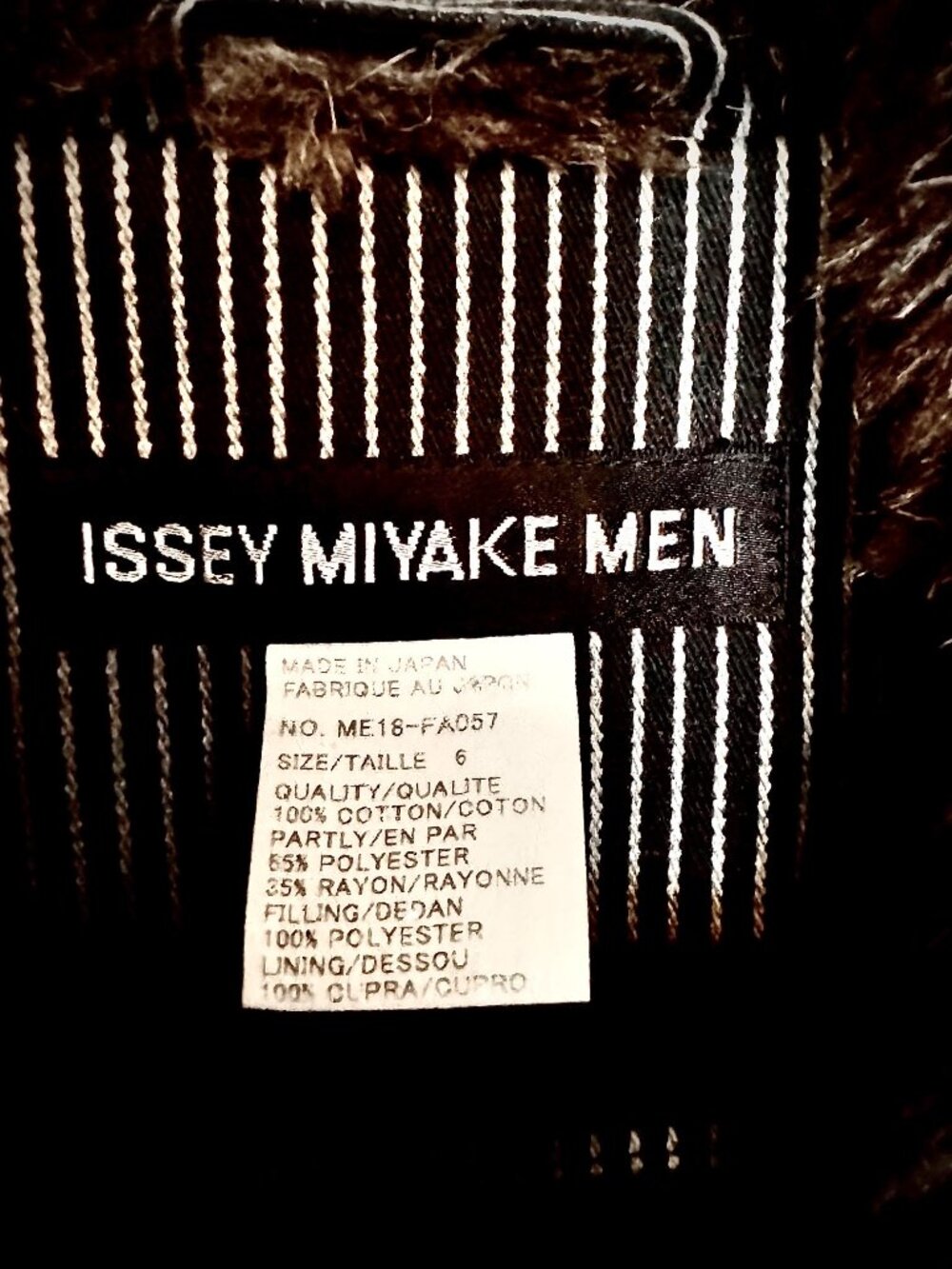 Vintage Issey Miyake Men's Coat Size 6 - Picture 2 of 8